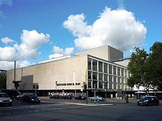 Deutsche Opernhaus Destroyed in Berlin, World War II, November 23, 1943