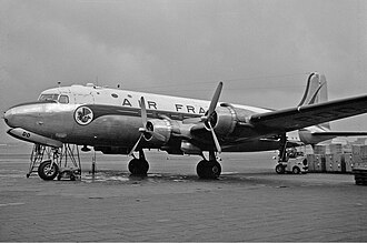 Air France DC-4 Crashes Near Bahrain Airport, 40 Killed June 14, 1950