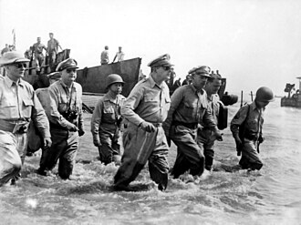U.S. Forces Land in the Philippines, October 19, 1944