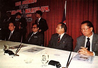 Hat Yai Peace Agreement Ends Malaysian Communist Insurgency, December 2, 1989