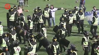 Kanjuruhan Stadium Crush Kills 135 After Football Match, October 1, 2022