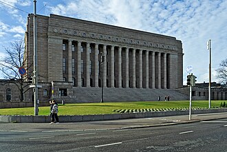 Finland Parliament House Inaugurated in Helsinki, March 7, 1931