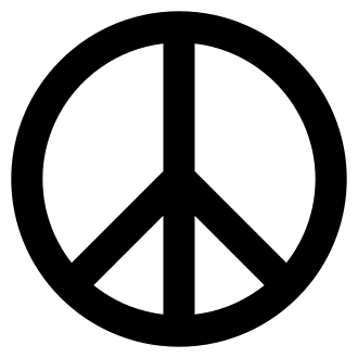 CND Peace Symbol Designed by Gerald Holtom, February 21, 1958