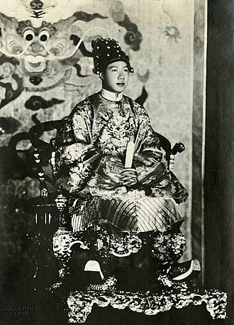 Crown Prince Nguyễn Phúc Vĩnh Thuỵ Crowned Last Emperor of Vietnam, January 8, 1926