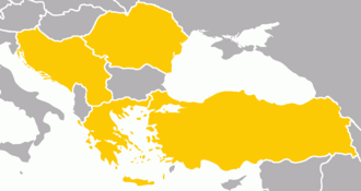 Balkan Entente Formed by Greece, Romania, Yugoslavia, and Turkey, February 9, 1934
