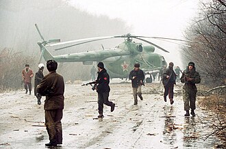 Boris Yeltsin Meets Chechen Rebels, Negotiates Cease-Fire May 27, 1996