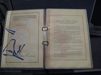 Finno-Soviet Treaty Signed in Moscow April 6, 1948