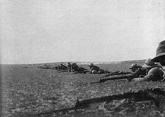 World War I Battle of Rafa Near Egyptian Border January 9, 1917