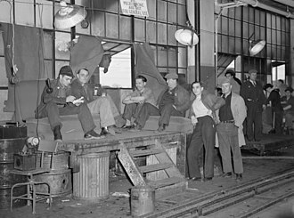 Flint Sit-Down Strike Ends with GM Recognizing UAW, February 11, 1937