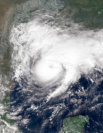 Hurricane Francine Strikes Gulf of Mexico as Category 2, September 11, 2024