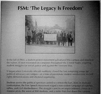Free Speech Movement: Berkeley Police Arrest 800+ Students, December 4, 1964