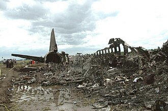 Garuda Indonesia Flight 200 Crashes in Yogyakarta, Killing 21, March 7, 2007