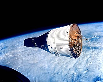 Gemini 7 Launch with Frank Borman and Jim Lovell, December 4, 1965