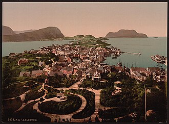 Ålesund Fire Devastates Town, 10,000 Homeless, Kaiser Rebuilds January 23, 1904