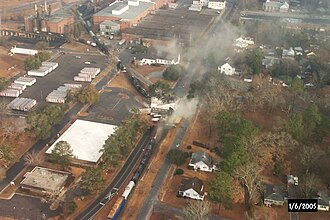 Graniteville Train Collision Releases Chlorine Gas January 6, 2005