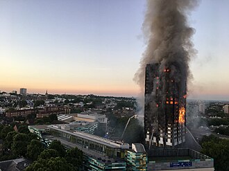 Grenfell Tower Fire in London Kills 72, Injures 74 June 14, 2017