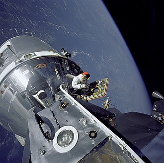 Apollo 9 Safely Returns to Earth After Lunar Module Test, March 13, 1969