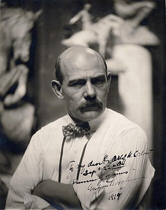 Gutzon Borglum Begins Sculpting Mount Rushmore, October 4, 1927
