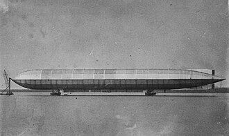 Britain’s First Rigid Airship Wrecked Before Maiden Flight, September 24, 1911
