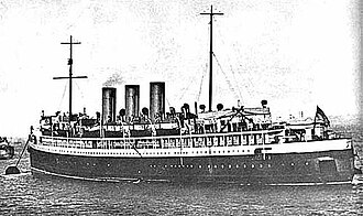 HMS Princess Irene Explodes and Sinks Off Sheerness, 352 Dead, May 27, 1915