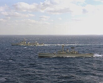 HMS Scylla Sunk as Europe’s First Artificial Reef, March 27, 2004