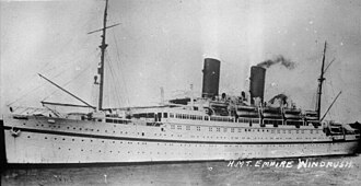 HMT Empire Windrush Brings First West Indian Immigrants to UK, June 22, 1948