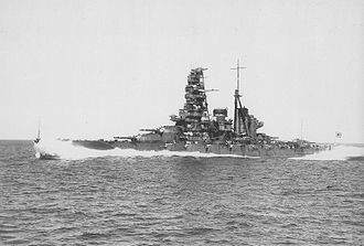 Haruna Launches, Last Kongō-Class Ship, December 14, 1913