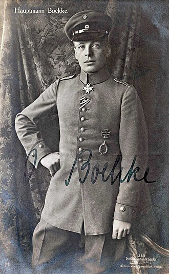 Boelcke and Immelmann Win Pour le Mérite for Aerial Victories January 12, 1916