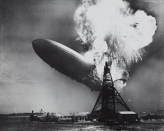 Hindenburg Disaster: Zeppelin Destroyed at Lakehurst, 36 Killed, May 6, 1937