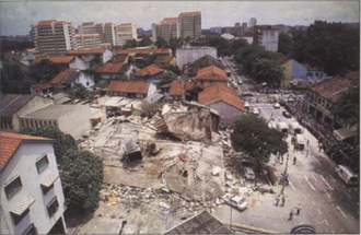 Hotel New World Collapse Kills 33 in Singapore, March 15, 1986