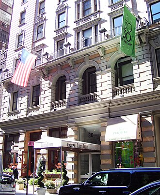 Martha Washington Hotel Opens, First Women-Only Hotel in NYC, March 2, 1903