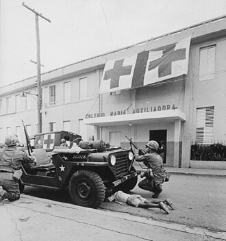 Dominican Republic Civil War Begins After Caamaño Overthrows Triumvirate, April 24, 1965