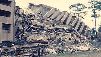 Luzon Earthquake Strikes Philippines, 7.7 Magnitude, July 16, 1990