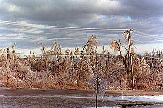 Massive Ice Storm Hits Eastern Canada and Northeast U.S. January 4, 1998