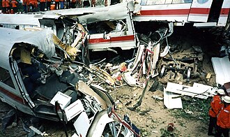 Eschede Train Derailment Kills 101 After Mechanical Failure June 3, 1998