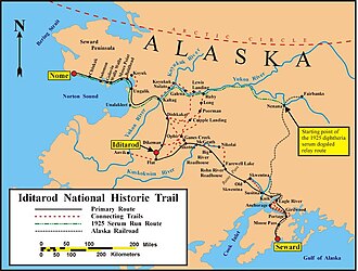 Serum Run to Nome: Dog Sleds Deliver Diphtheria Serum, February 2, 1925