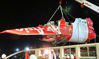 Indonesia AirAsia Flight 8501 Crashes, 162 Killed, December 28, 2014