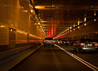 Lincoln Tunnel Opens to Traffic in New York City, December 22, 1937