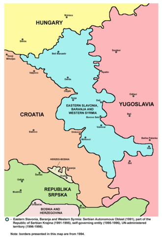 Erdut Agreement Reached for Peaceful Croatian War Resolution, November 12, 1995