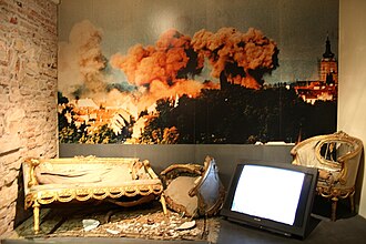 Croatian War of Independence: Banski Dvori Bombing in Zagreb, October 7, 1991