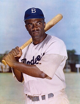 Jackie Robinson First African American Inducted into Baseball Hall of Fame, July 23, 1962