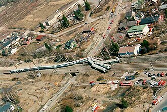 Jokela Train Accident Kills 4, Injures 75 – April 21, 1996