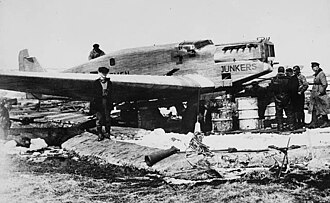 Bremen Completes First Successful East-to-West Transatlantic Flight, April 12, 1928