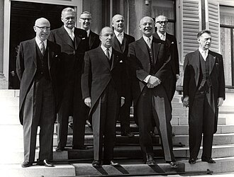 Dutch Cals Cabinet Falls After Schmelzer Motion, October 14, 1966