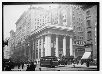 Knickerbocker Trust Run Sparks Panic of 1907, October 22, 1907