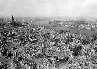 British Bomber Raid on Cologne, Germany May 30, 1942