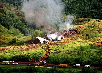 Korean Air Flight 801 Crashes at Nimitz Hill, Guam, August 6, 1997