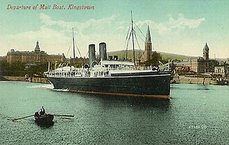 RMS Leinster Torpedoed and Sunk, 564 Killed, October 10, 1918