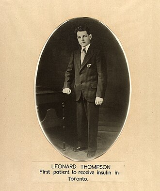 Leonard Thompson First Insulin Injection January 11, 1922
