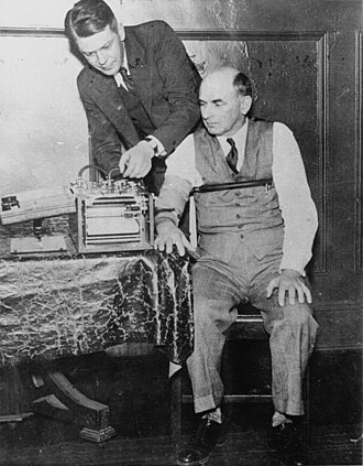 Leonarde Keeler First Polygraph Evidence in U.S. Courts February 2, 1935